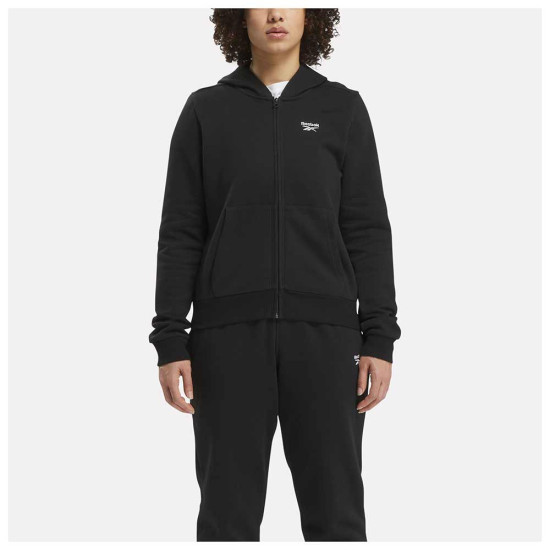 Reebok Γυναικεία ζακέτα Identity Small Logo Fleece Full-Zip Hoodie